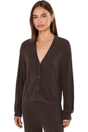 brown barefoot dreams cardigan at jcole shoes tulsa