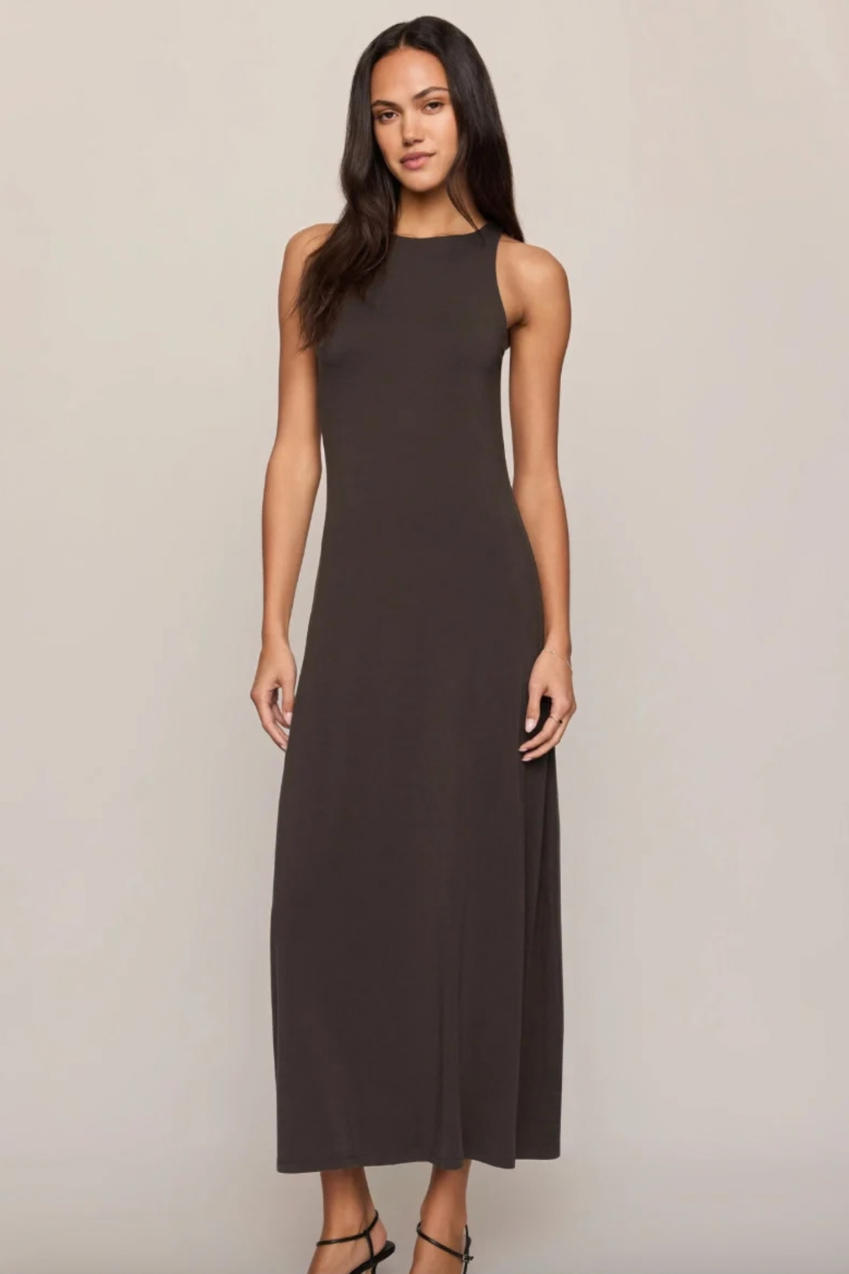 brown maxi dress at jcole shoes tulsa