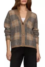 plaid cardigan at jcole shoes tulsa