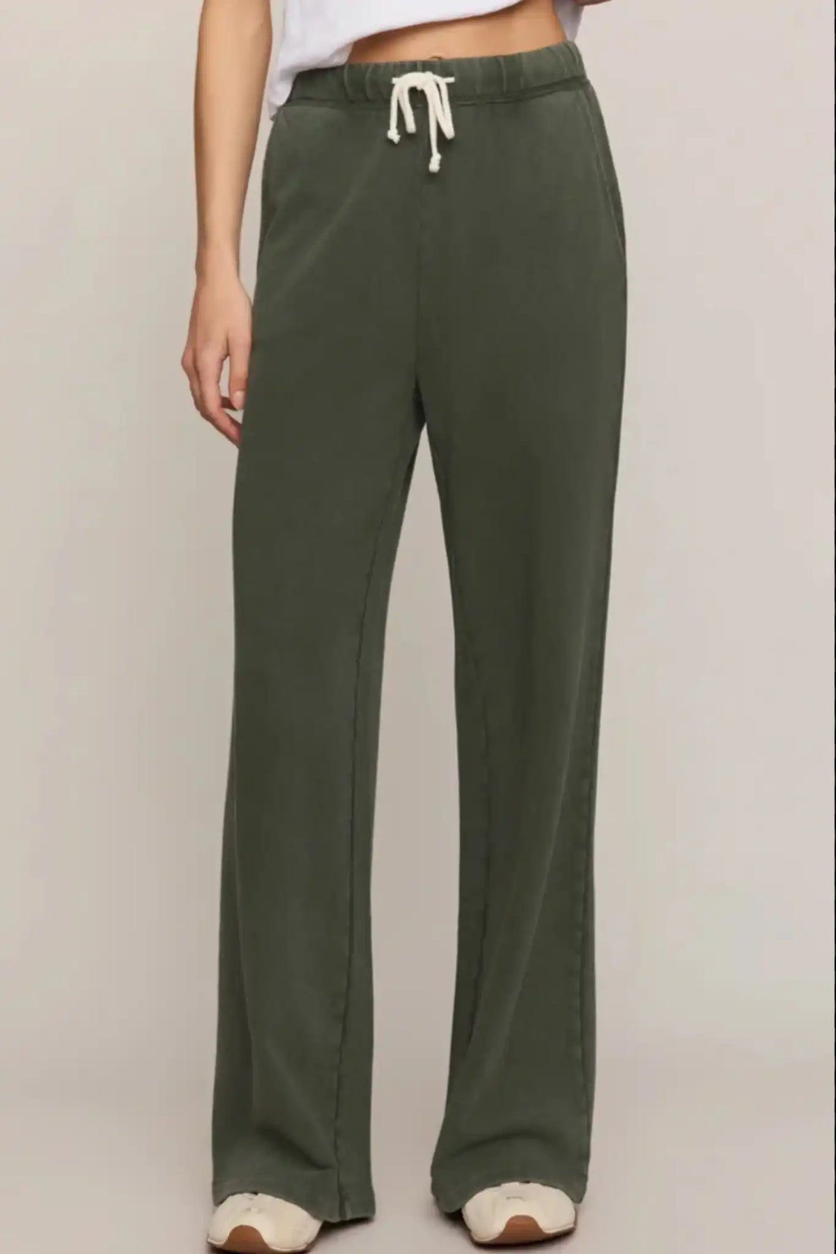 green sweatpants at jcole shoes tulsa