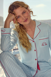 P.J. Salvage: Maritime Striped PJ Set