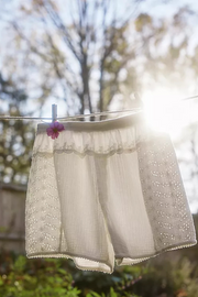 Free People: Full Bloom Boxer in Ivory