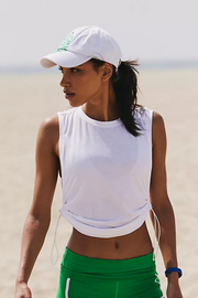 Free People Movement: Sport Mode Muscle Tank in White