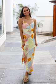 Z Supply: Aura Riviera Midi Dress in Mellow Yellow