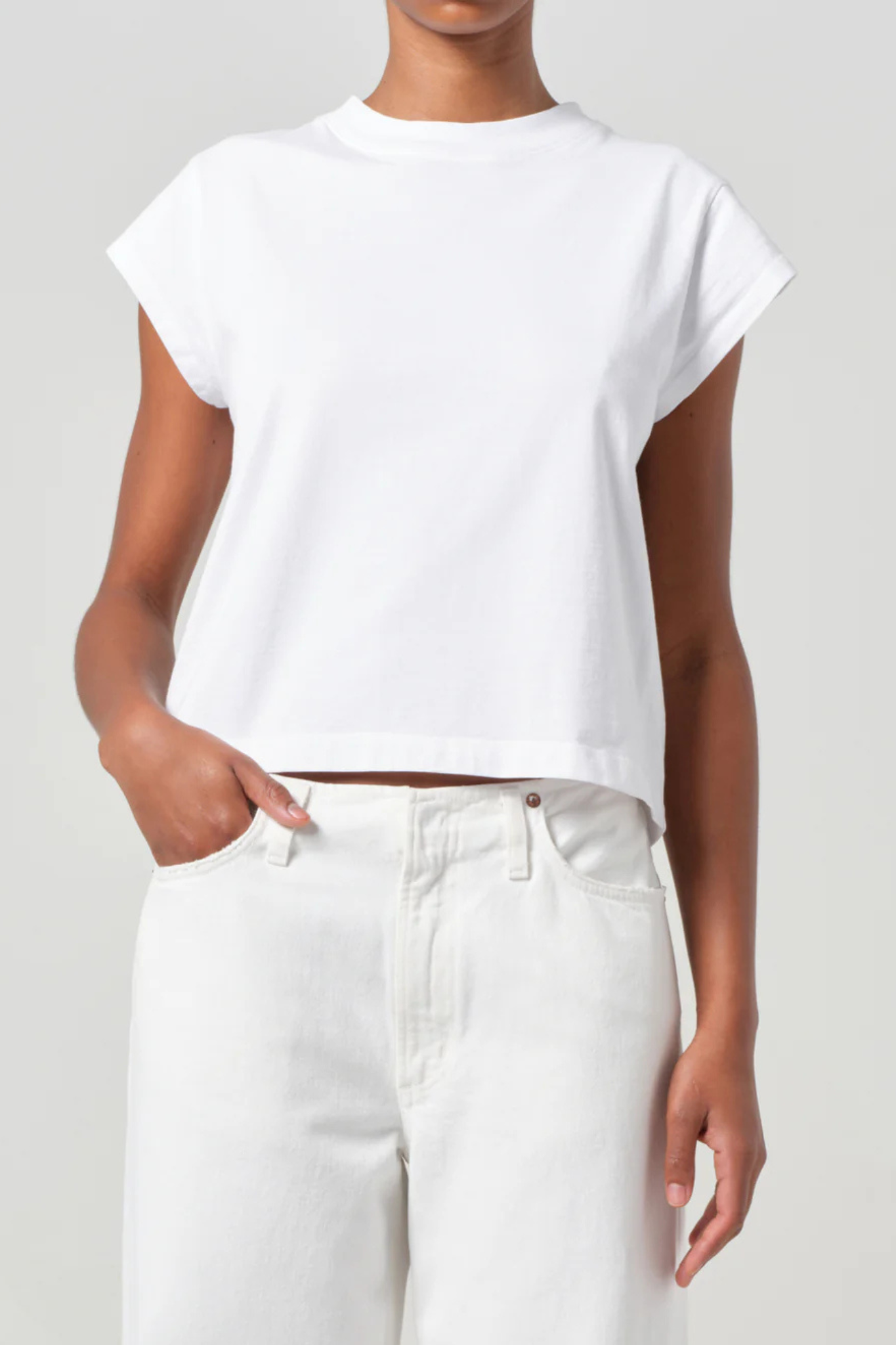 Agolde: Bryce Cap Sleeve Tee