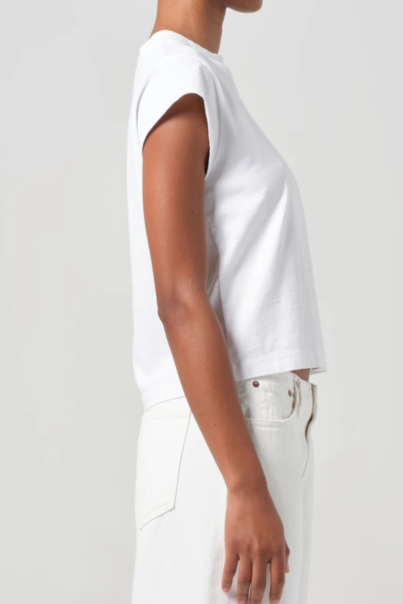 Agolde: Bryce Cap Sleeve Tee