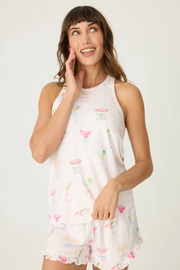 P.J. Salvage: Pretty Punch Tank in Baby Pink