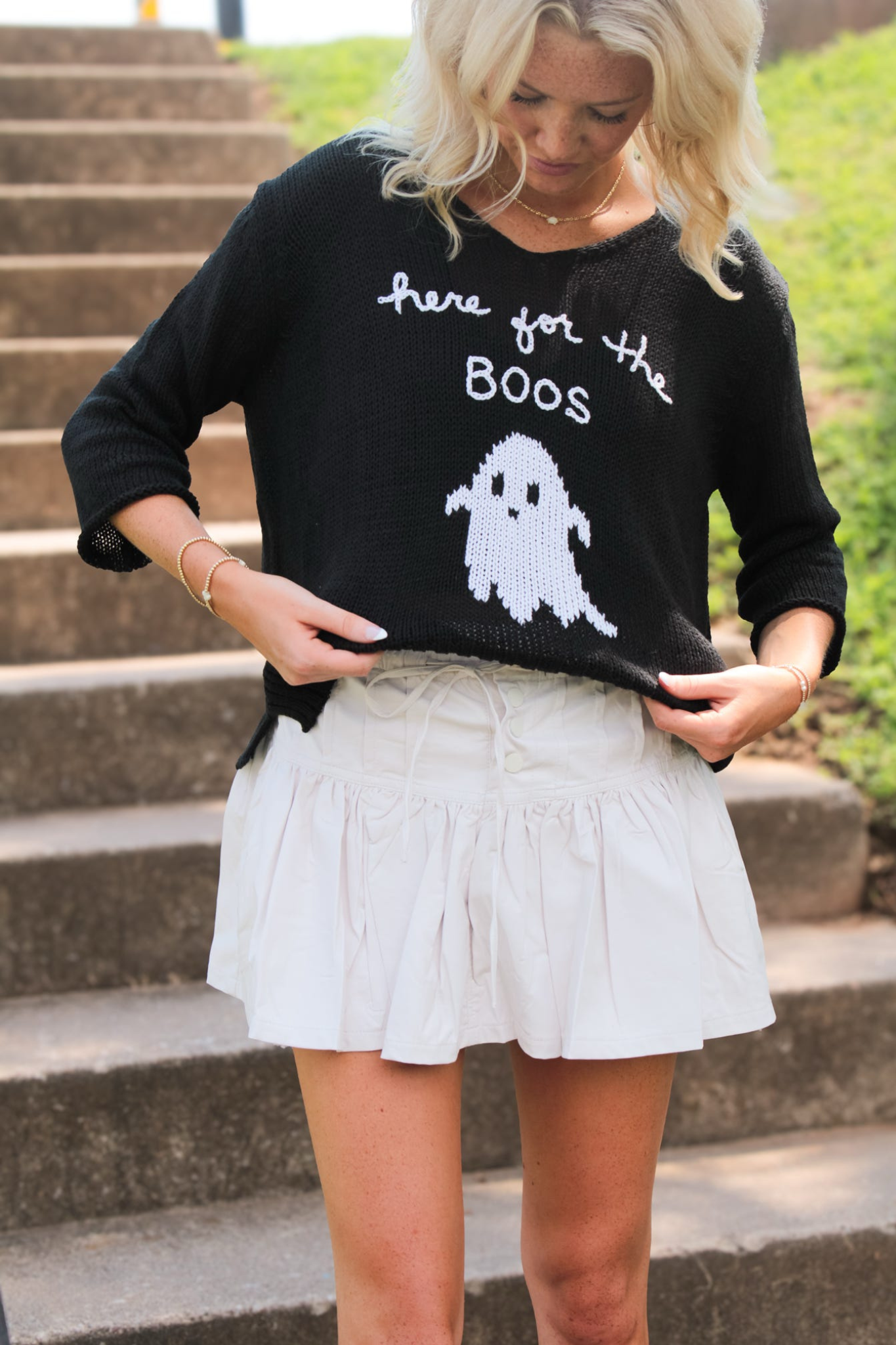 Wooden Ships: Here For The Boos V Neck