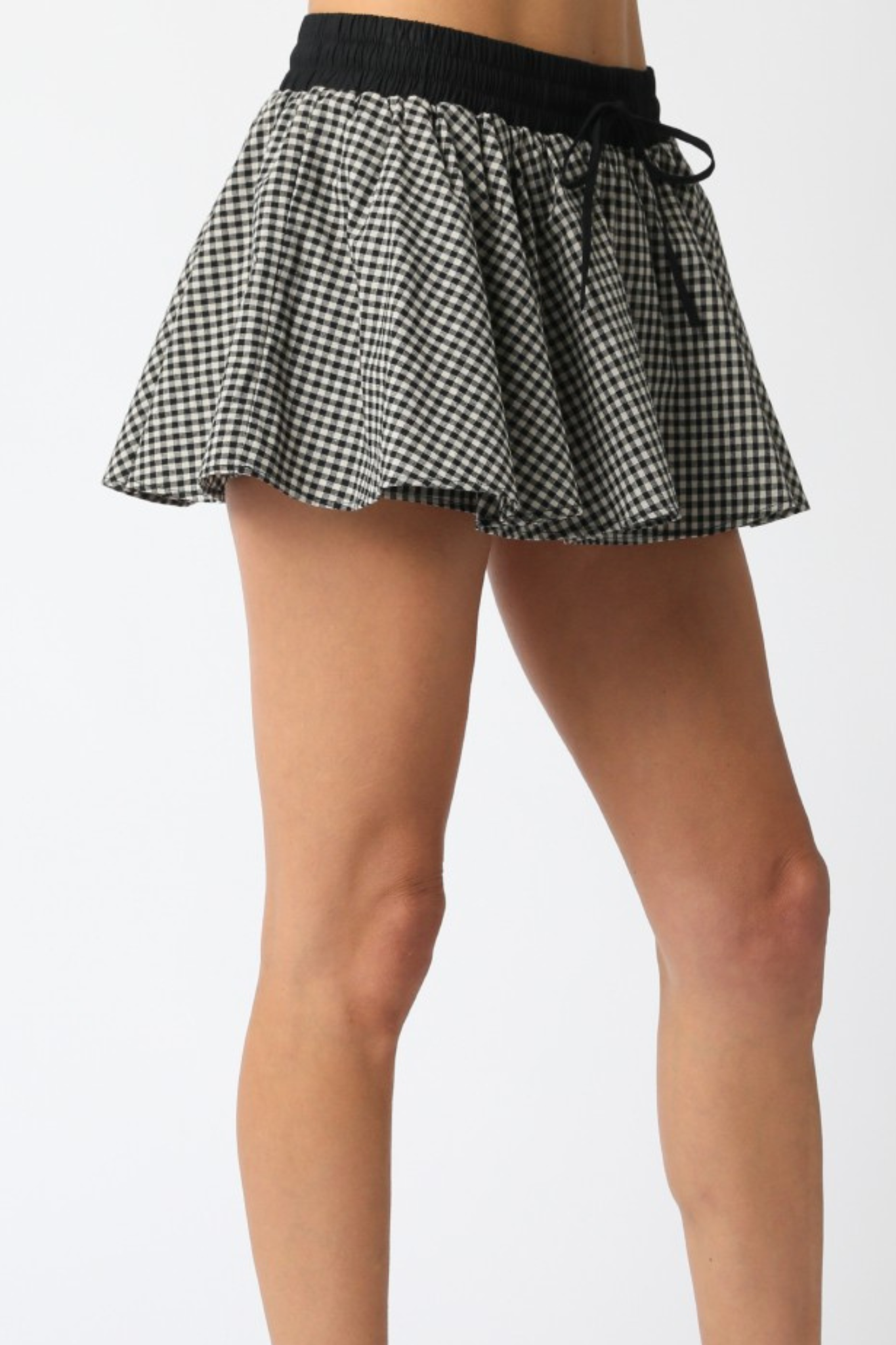 Marie Checkered Skirt