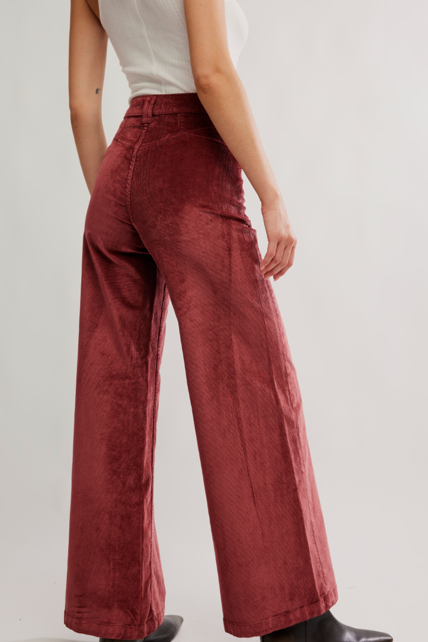 Free People: Kellee High Rise Palazza in Brick Wall