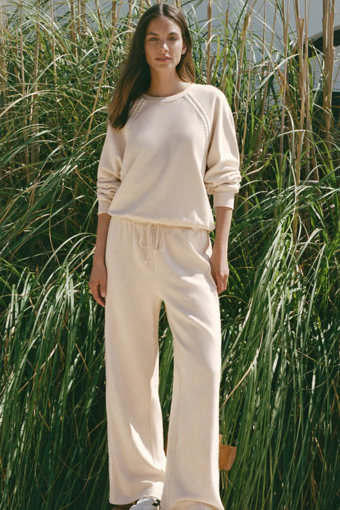Z Supply: Take All Sweatpants in Crystal