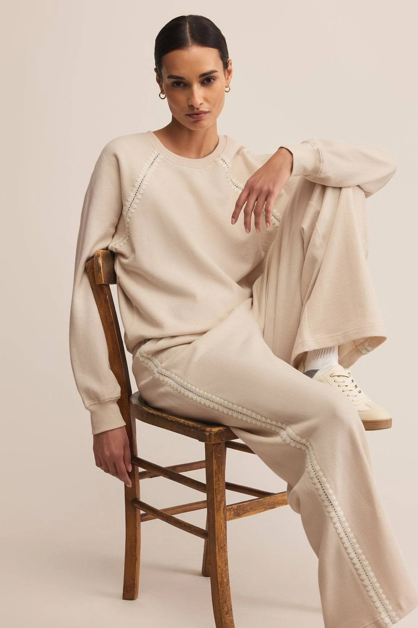 Z Supply: All Around Sweatshirt in Crystal