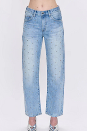 Pistola: Lexi Mid Rise Bowed Straight