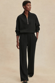 Varley: The Wide Leg Pant in Black