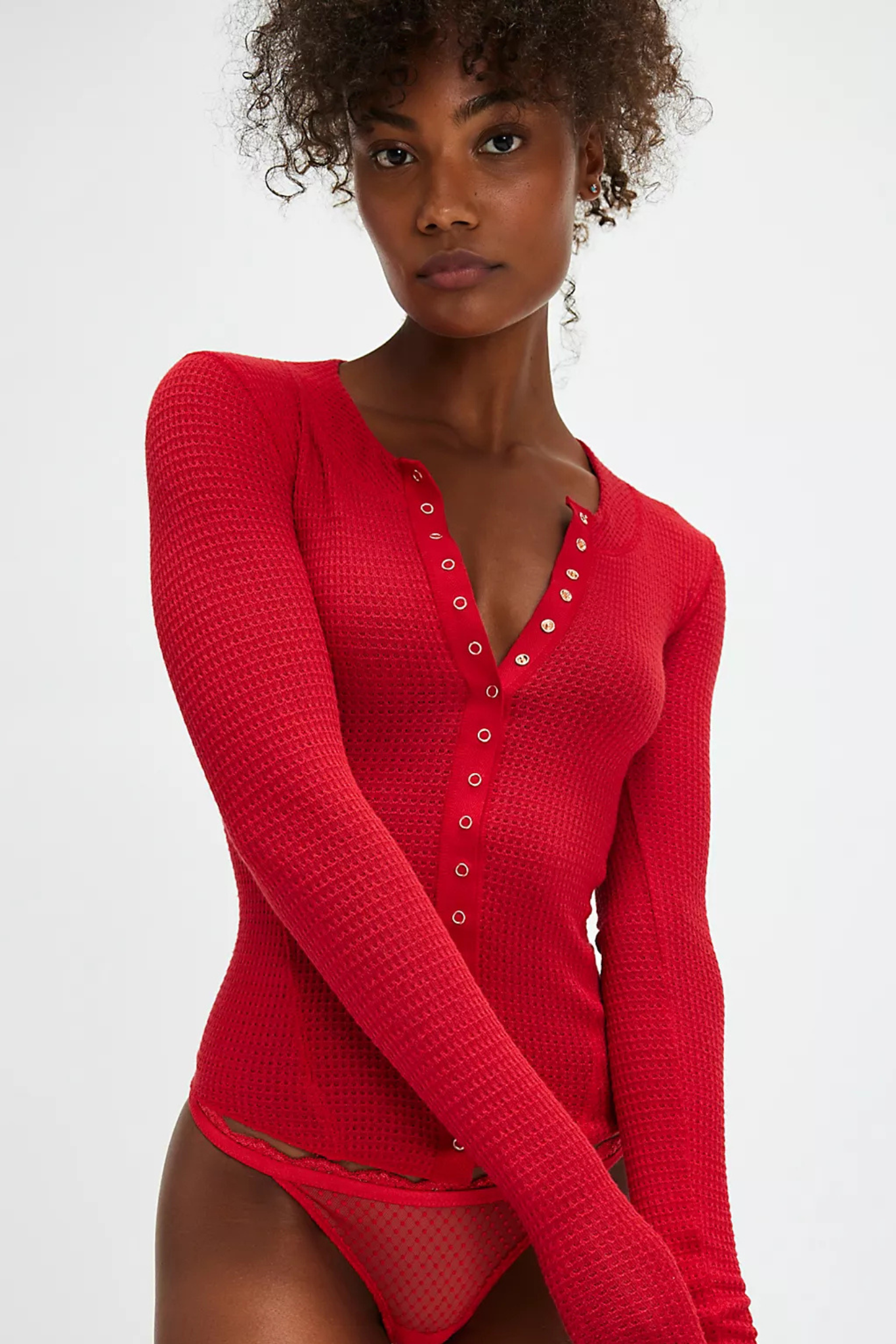 Free People: Going Places Cardi in Cherry Crush