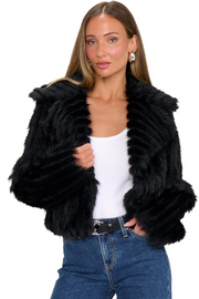 Show Me Your MuMu: Salt Lake City Cropped Jacket in Black