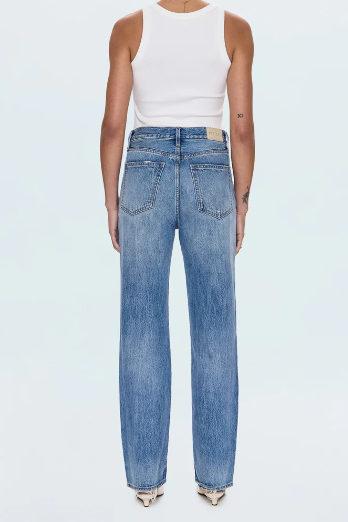 Pistola: Cassie Super High Rise Straight