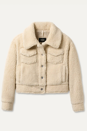Ugg: Frankie Short Trucker Jacket in Natural