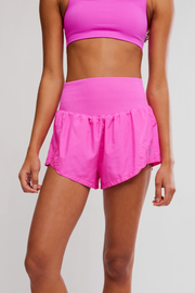 Free People: Carpe Diem Short in Fushia Flirt