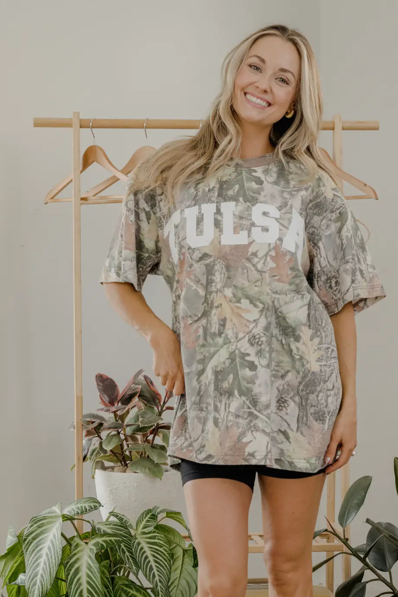 LivyLu: Tulsa Filled Gault Camo Tee