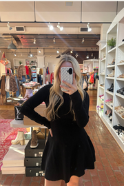 Mustard Seed: Pleated Sweater Dress