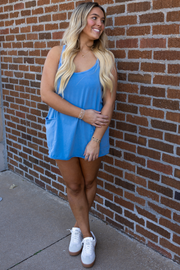 Free People Movement: Hot Shot Mini in Riviera Blue