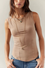Free People: Iconic Tank in Taninin