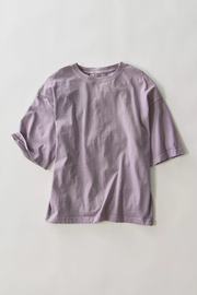 Free People: WTF Perfect Oversized Tee in Plum Ash