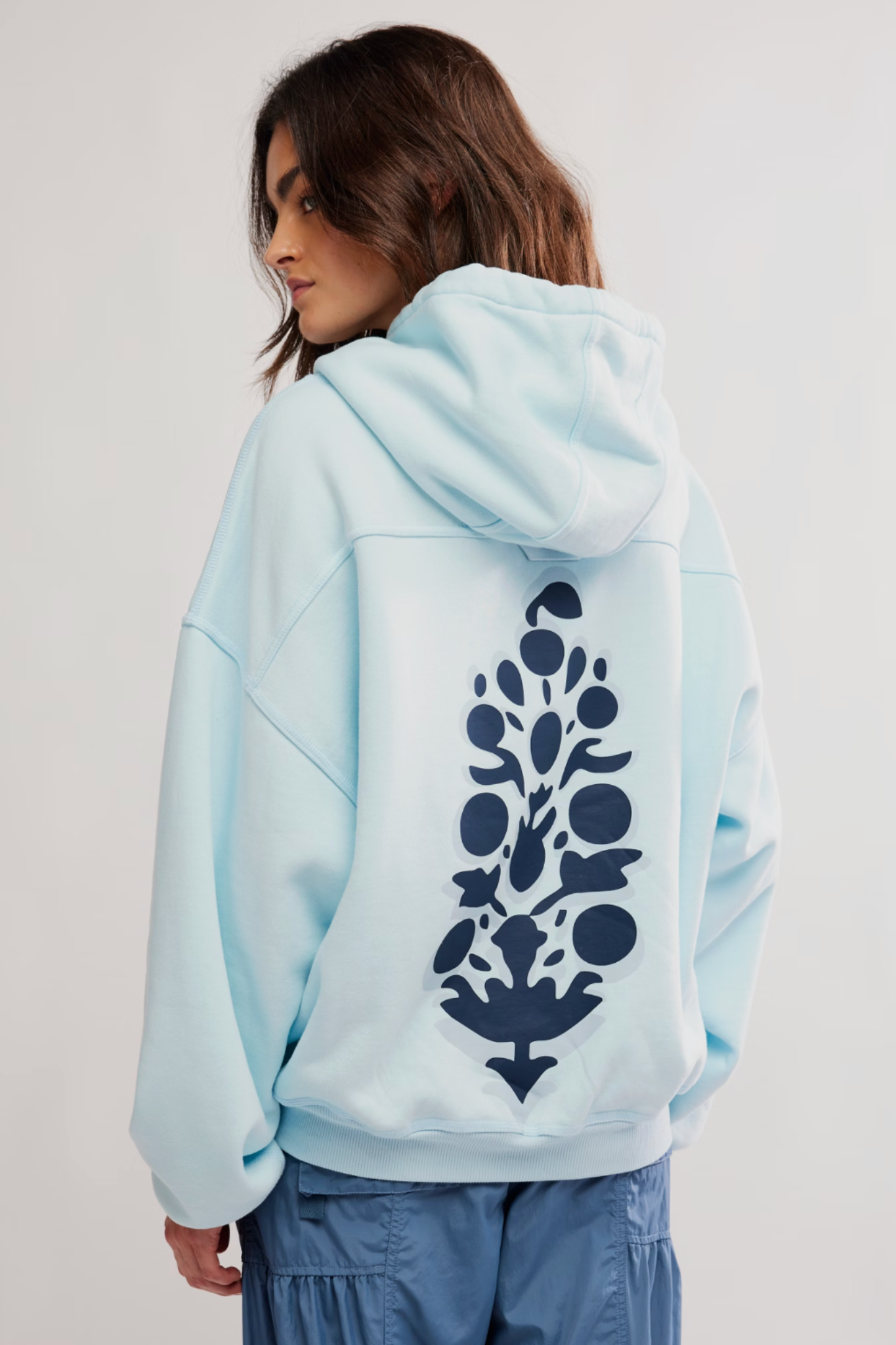 Free People Movement: CTW Final Call Hoodie in Retro Blue