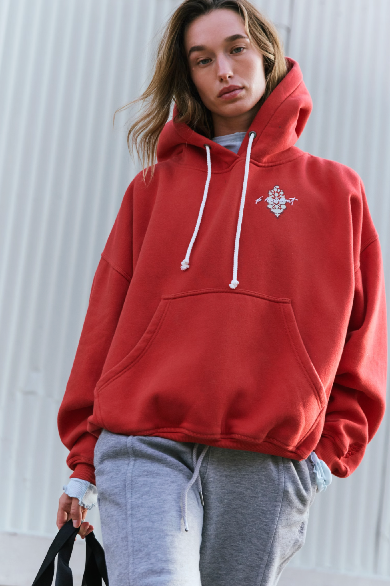 Free People Movement: CTW Final Call Hoodie in Cranberry