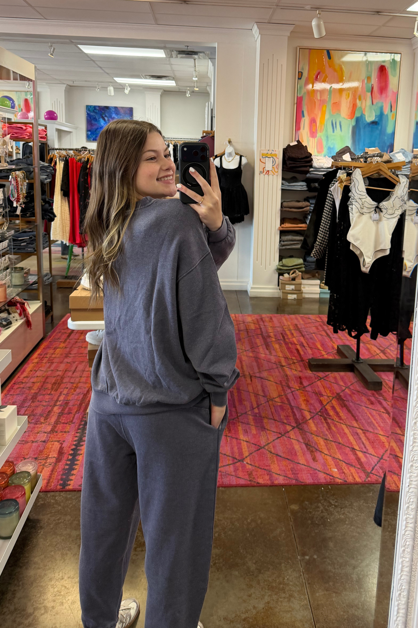 Free People: Slow it Down Pull Over in Peacoat