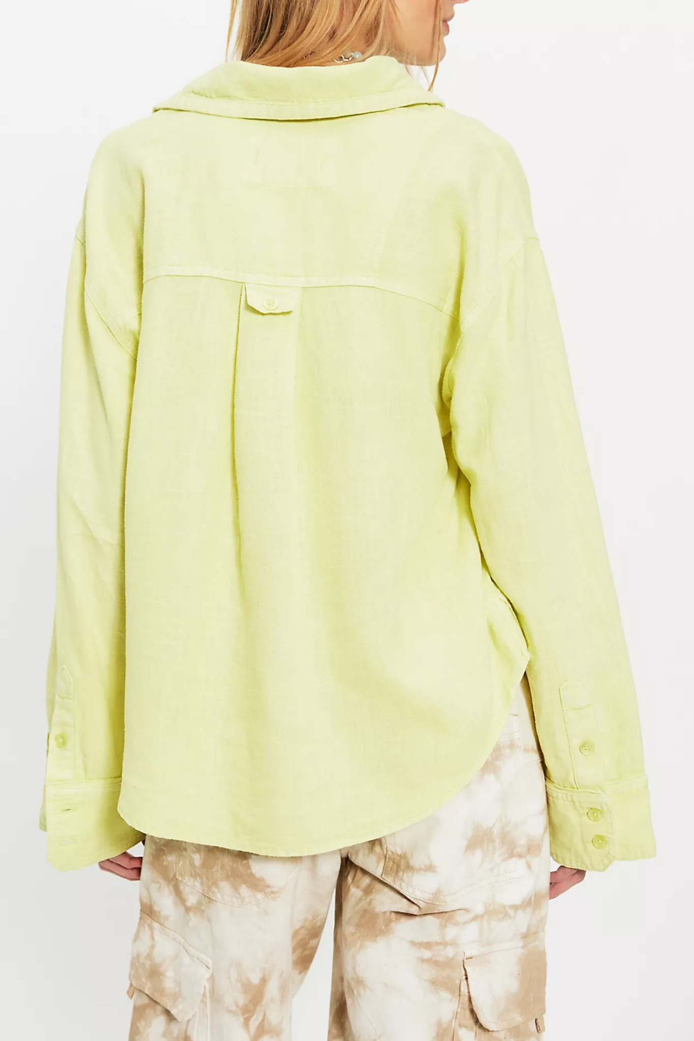 Free People: Linen Laurel Top