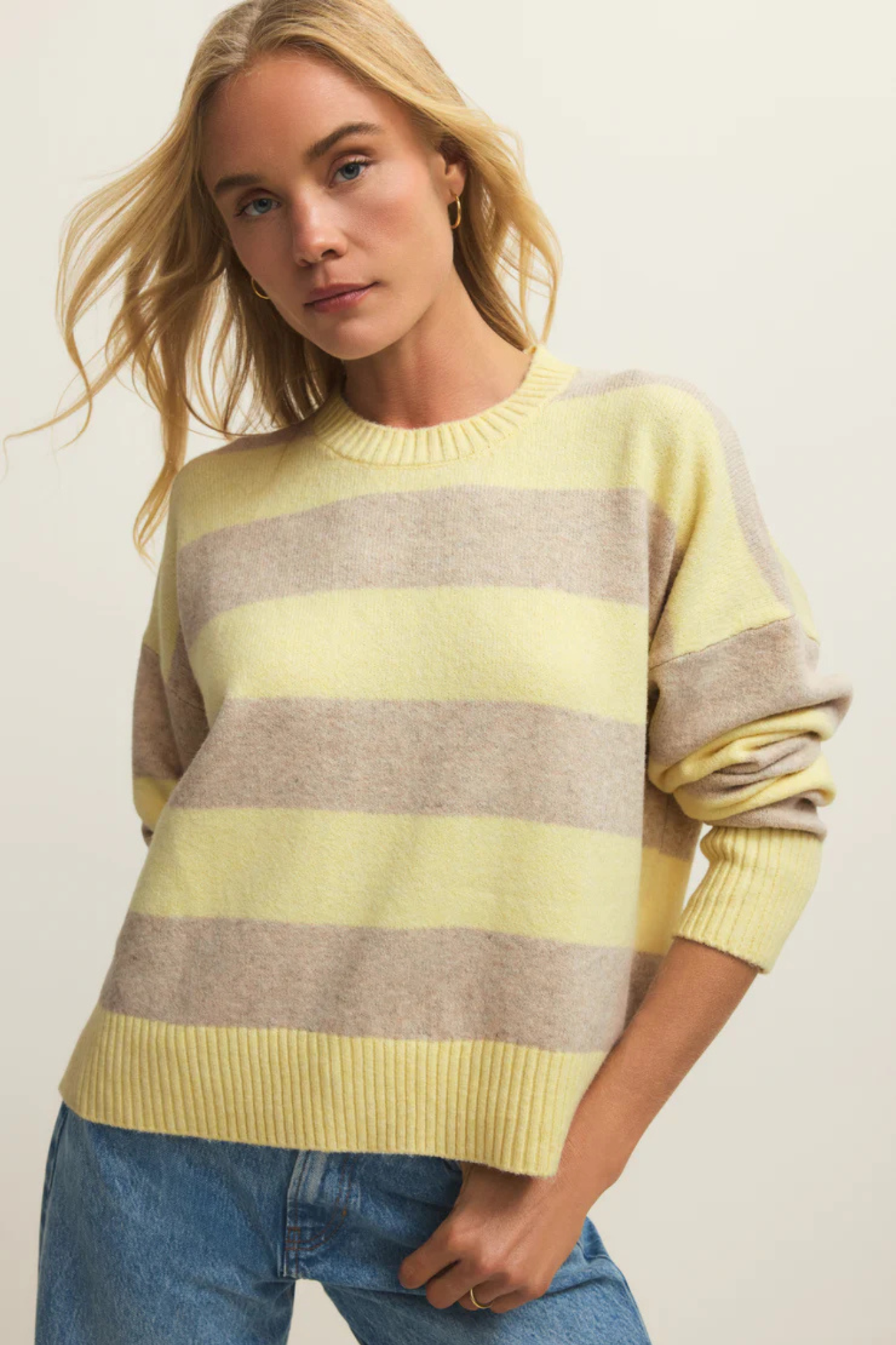Z Supply: Cirrus Stripe Sweater