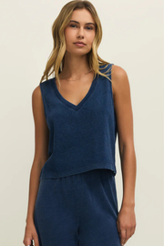 Z Supply: Sloane V-Neck Denim Tank