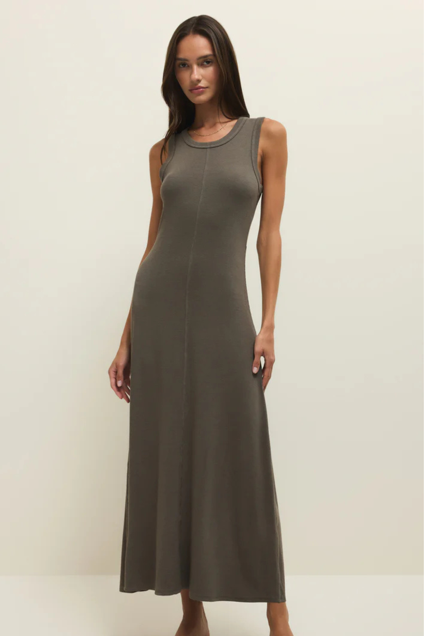 Z Supply: Linden Rib Midi Dress