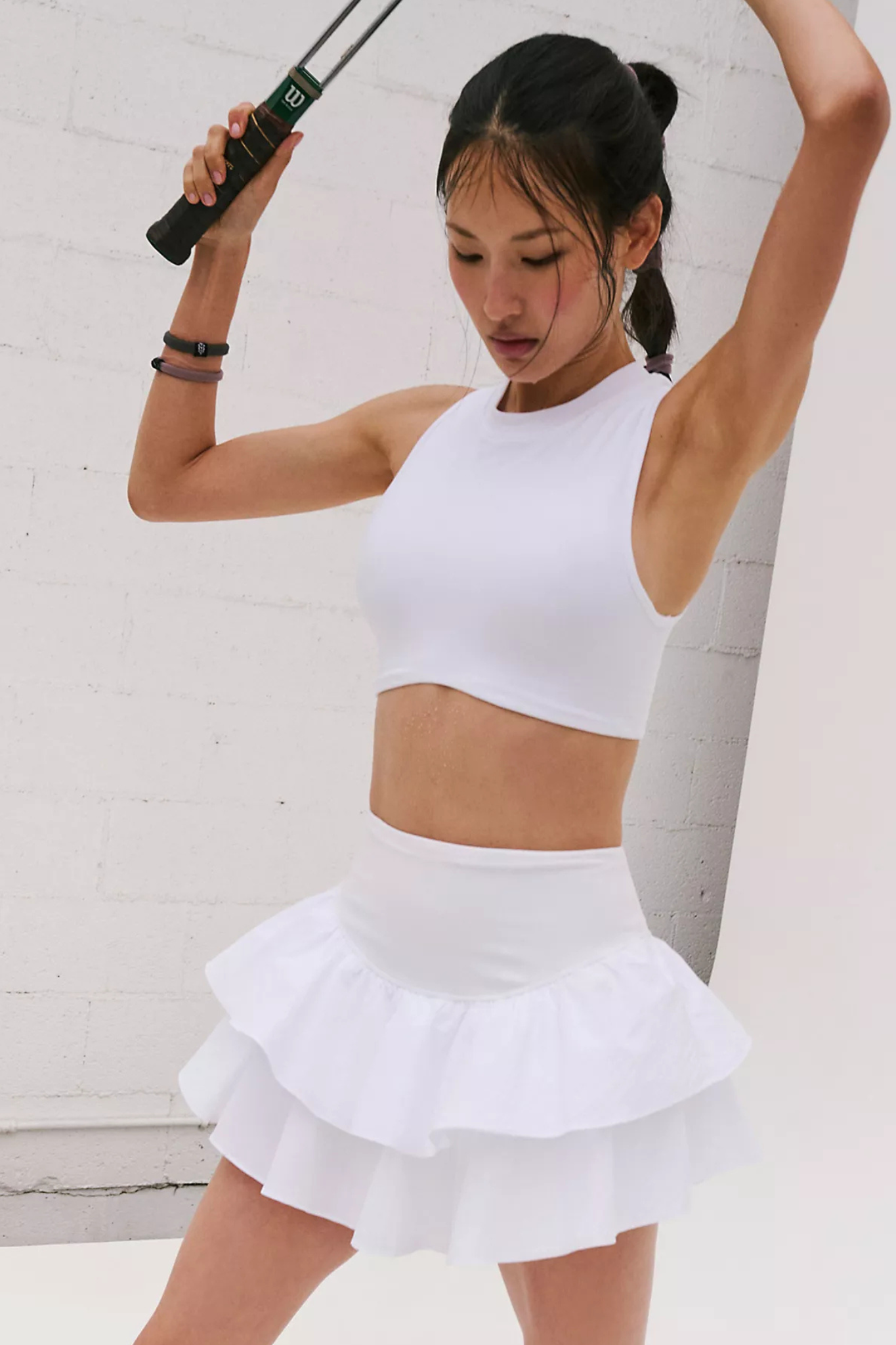Free People Movement: Field Day Skort in White