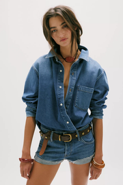 Free People: Cali Cuffed Shortie in Mulholland