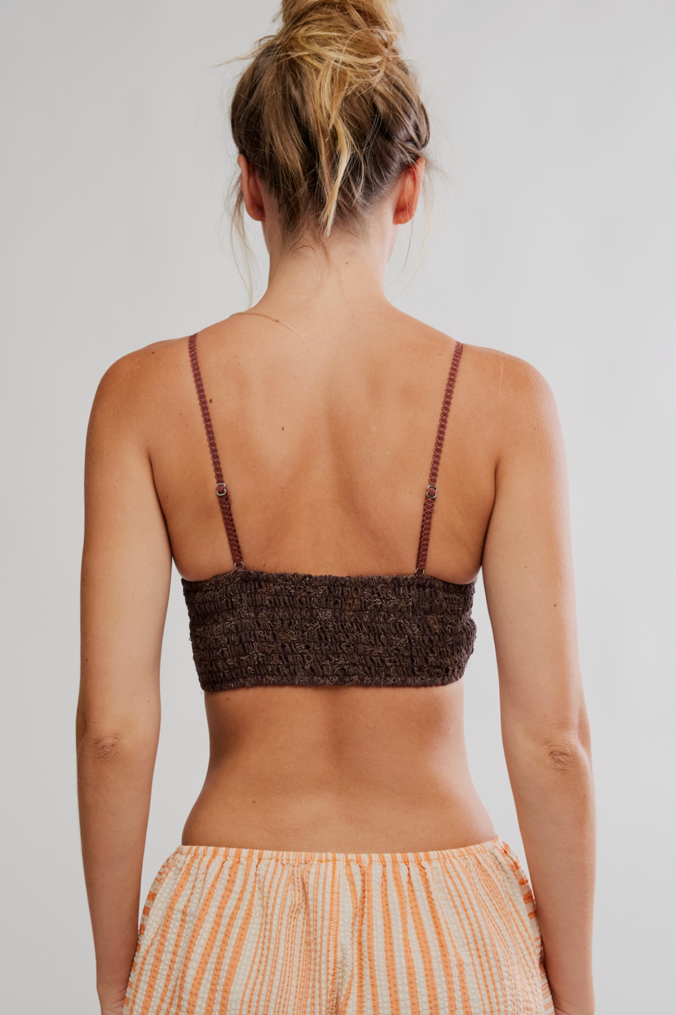 Free People: Rosie Longline Bralette in Brunette