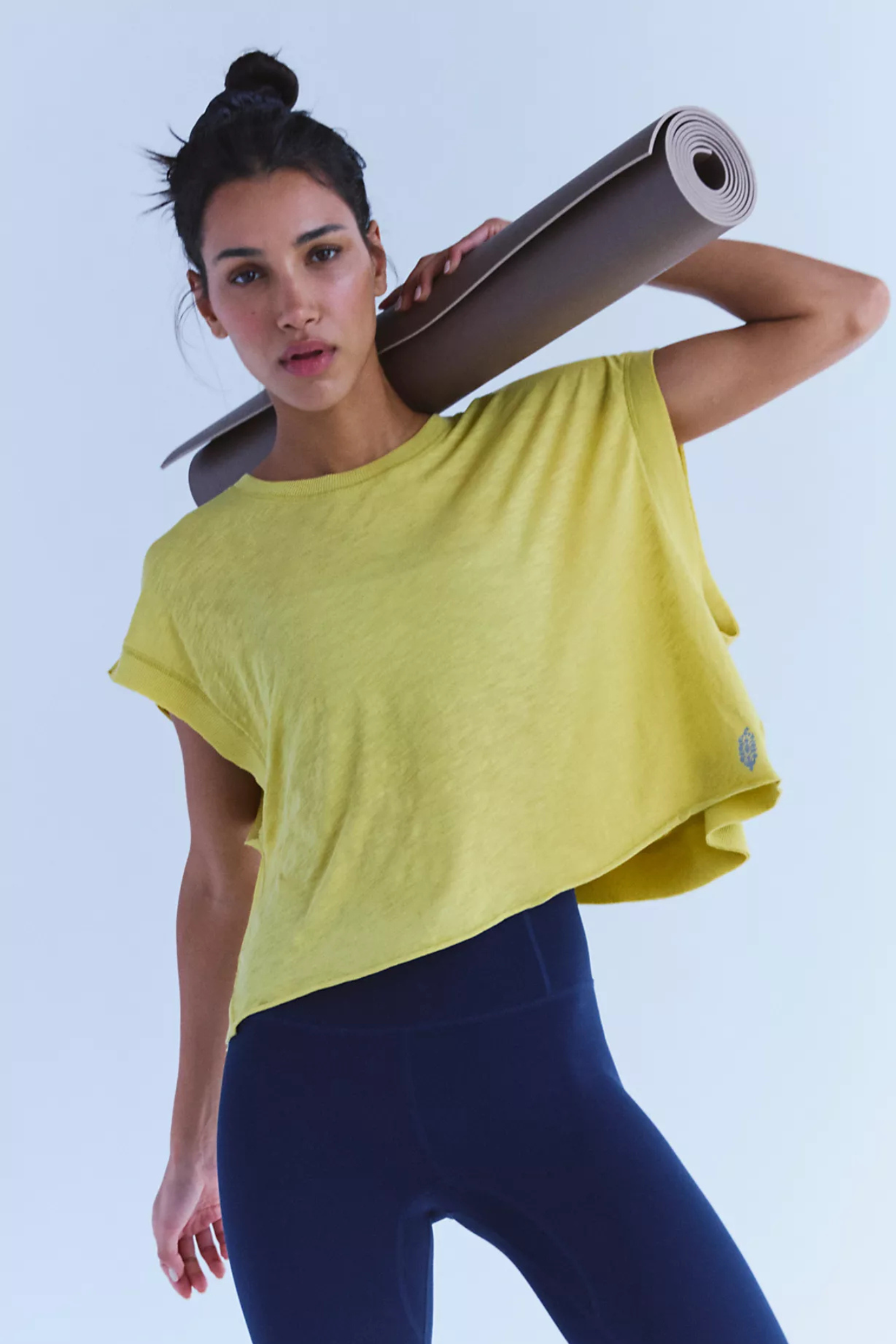 Free People Movement: My Time Tee in Honeydew