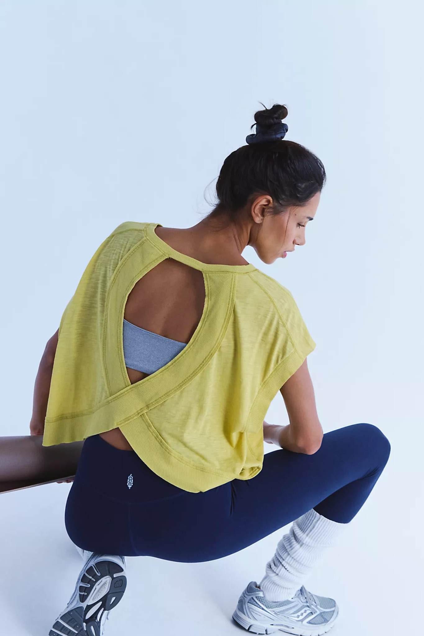 Free People Movement: My Time Tee in Honeydew