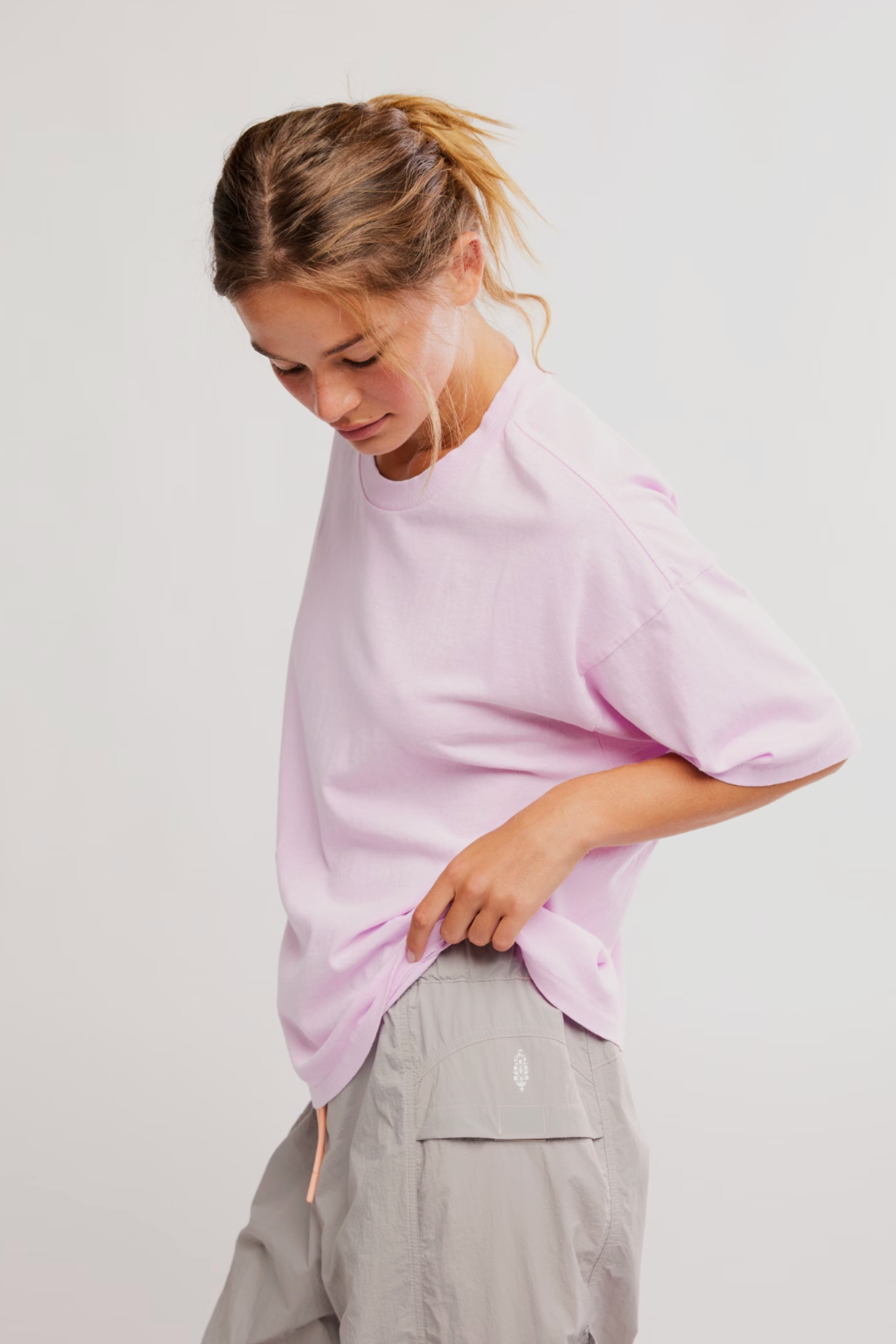 Free People Movement: Tackle Tee in Ultra Violet