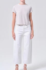 Agolde: Arc Jean in Chalk White