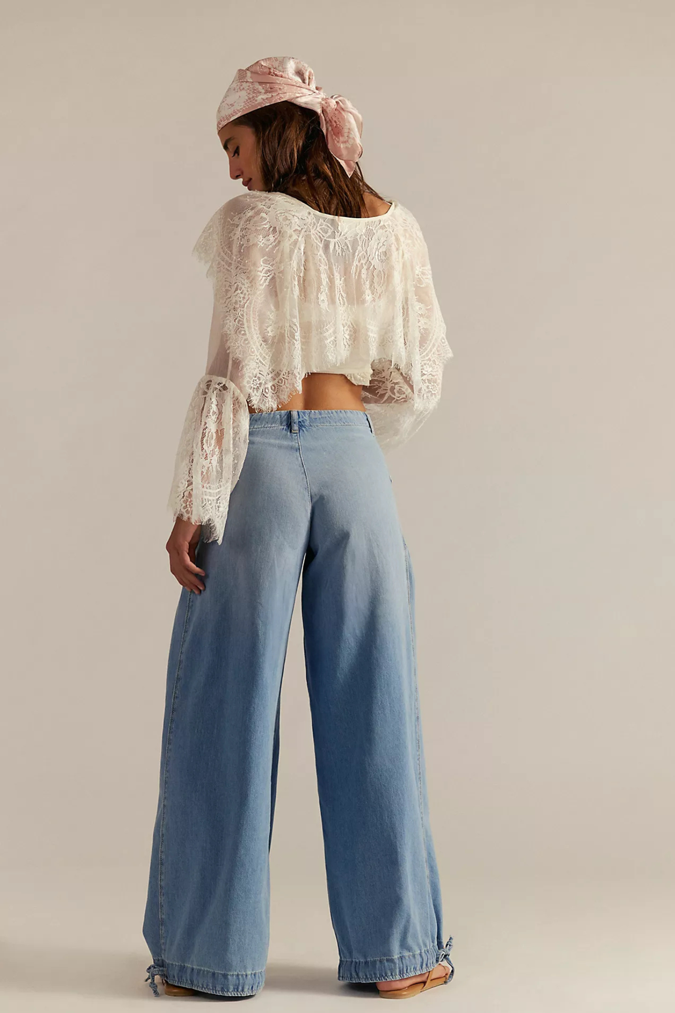 Free People: Lotus Jean in Bijou Blue