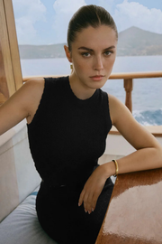 Z Supply: Ramona Sweater Tank in Black