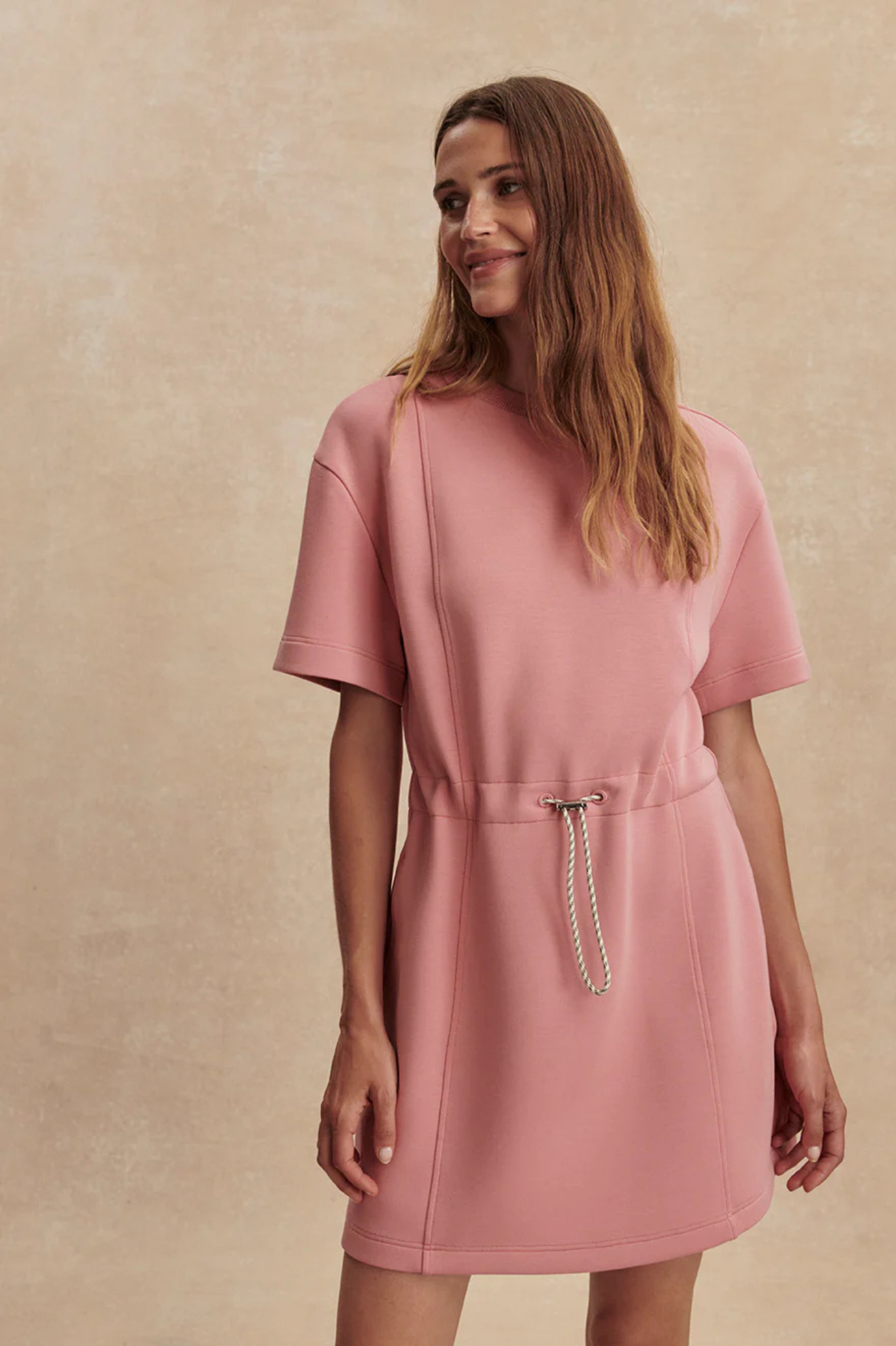 Varley: Maple Dress in Brandy Rose