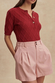 Varley: Tansy Short in Mellow Rose