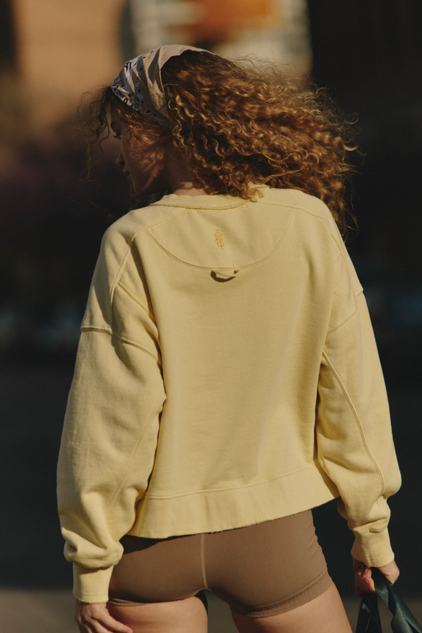 Free People Movement: Intercept Pullover in Sunlit Yellow
