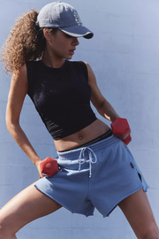 Free People Movement: Knockout Short in Dark Slate