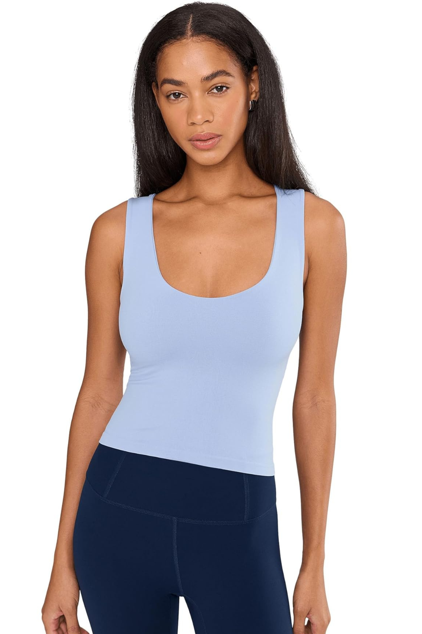 Free People: Clean Lines Muscle Cami in Dawn Breeze