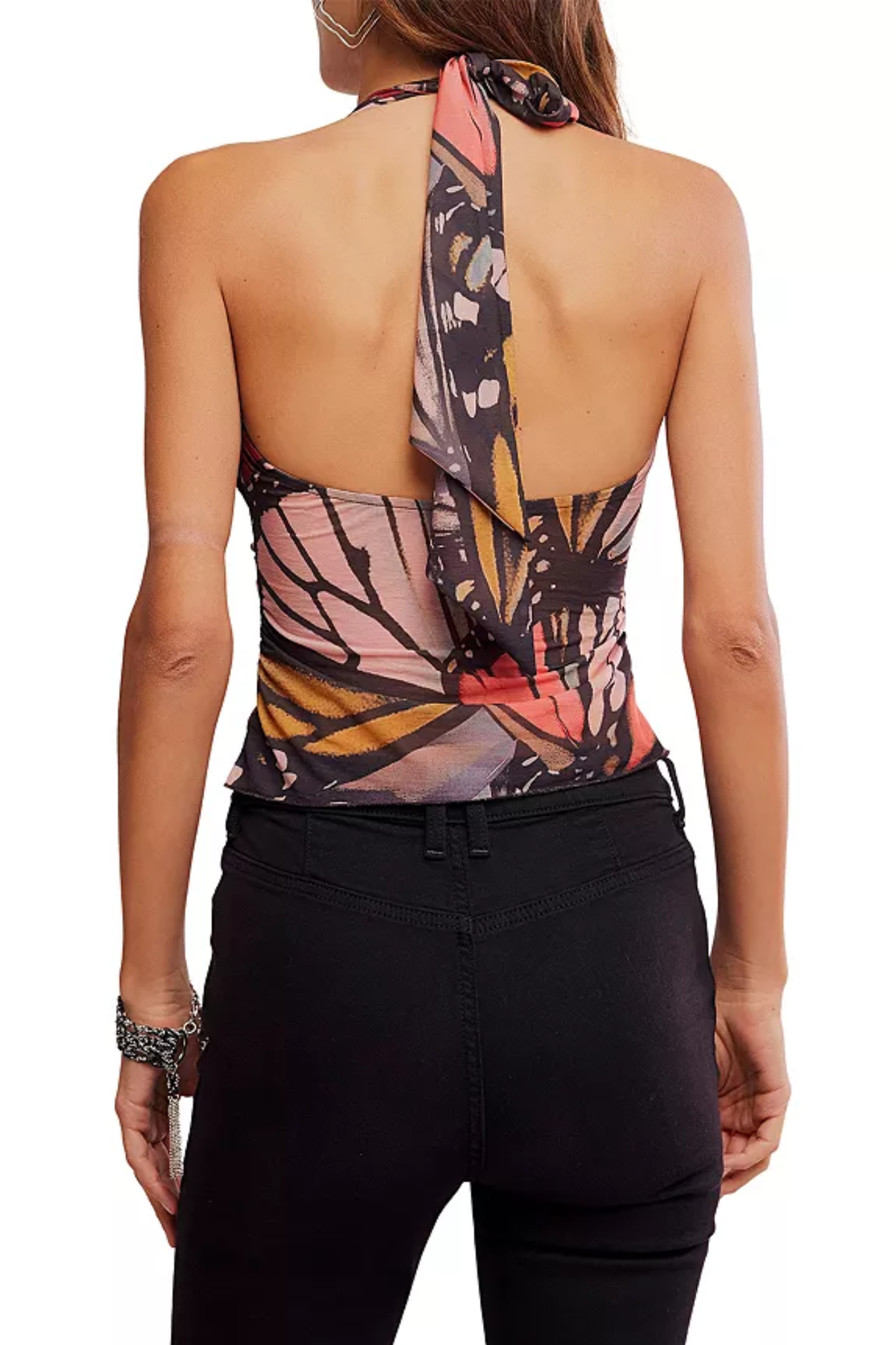 Free People: Butterfly Effect Halter in Terra Cotta